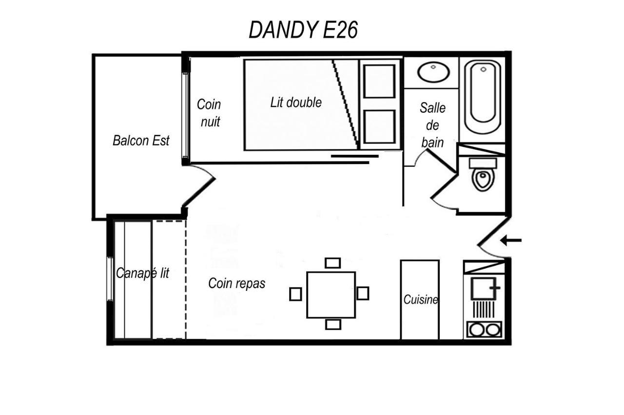 Residence Dandy Meribel Exterior photo