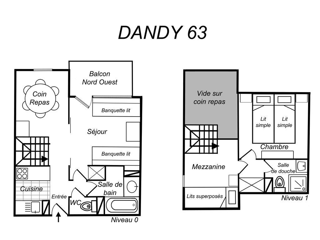 Residence Dandy Meribel Room photo